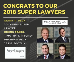 Congrats to our 2018 super lawyers